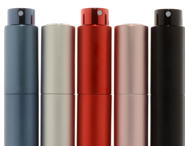 10ML伸缩旋转香水瓶便携化妆品分装空瓶保健喷剂试用装瓶