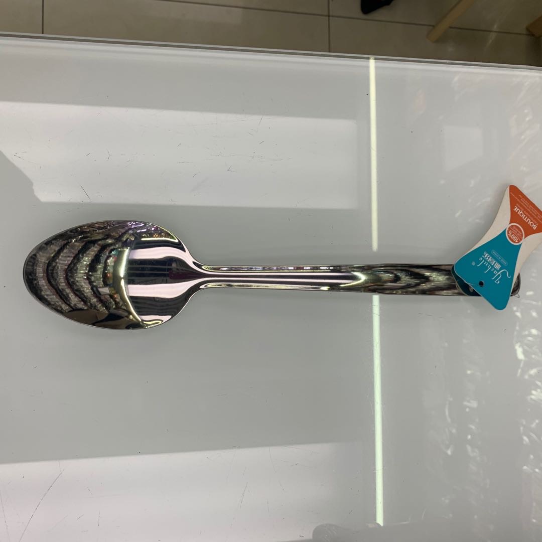 Durable stainless steel spoon and small spoon