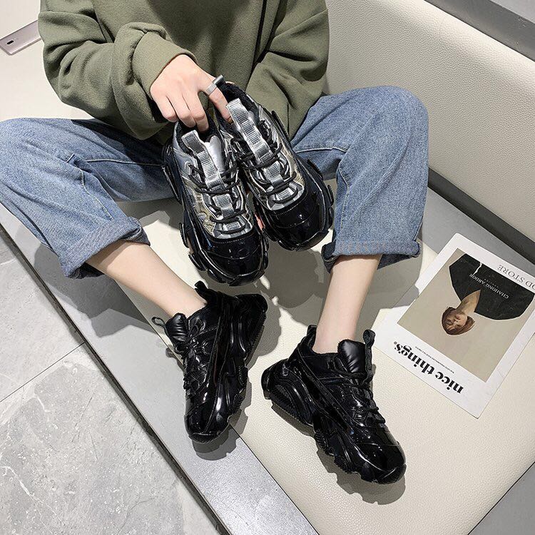 A038 Chaozhou Baixin 2024 New Guangzhou Ladies Casual Sports Shoes Specification drawing