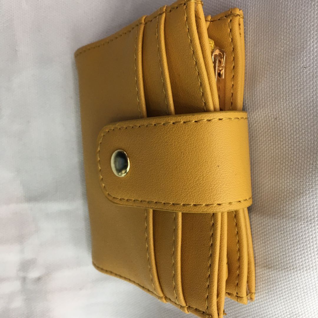 新款女士短款钱包PU皮学生韩版多功能驾驶证皮夹拉链零钱包女产品图