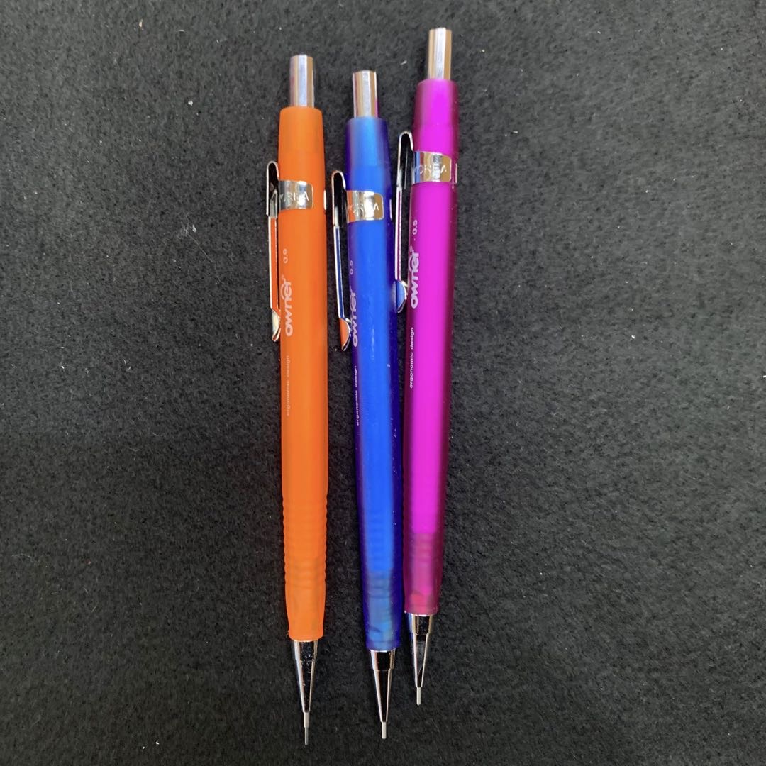 Box Of Primary School Stationery Advanced Automatic Pencil With Rubber Writing Test Pen 12 Specification drawing