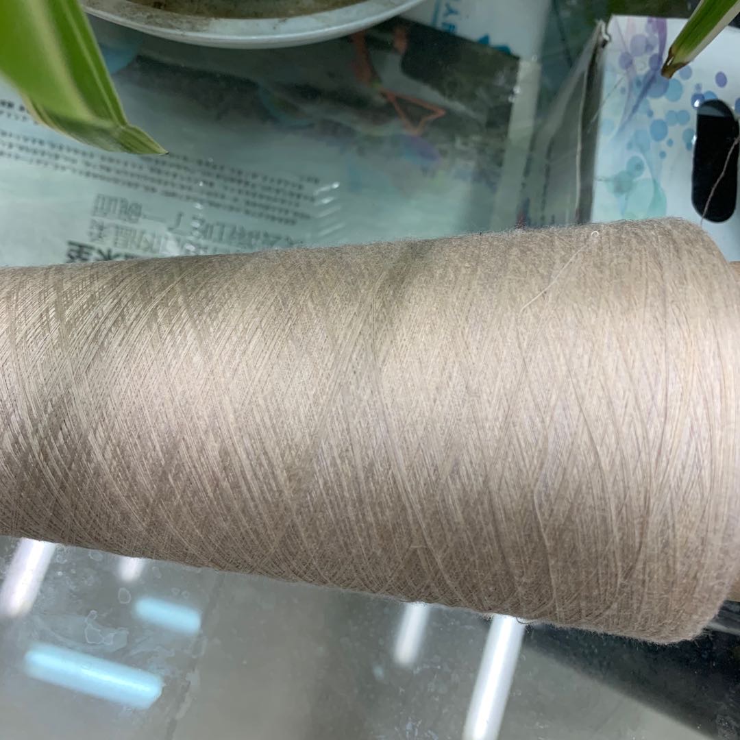 40-count cotton yarn, milky white cotton thread, cotton yarn baby thread, pure cotton wool thread, all cotton hand-woven details Picture