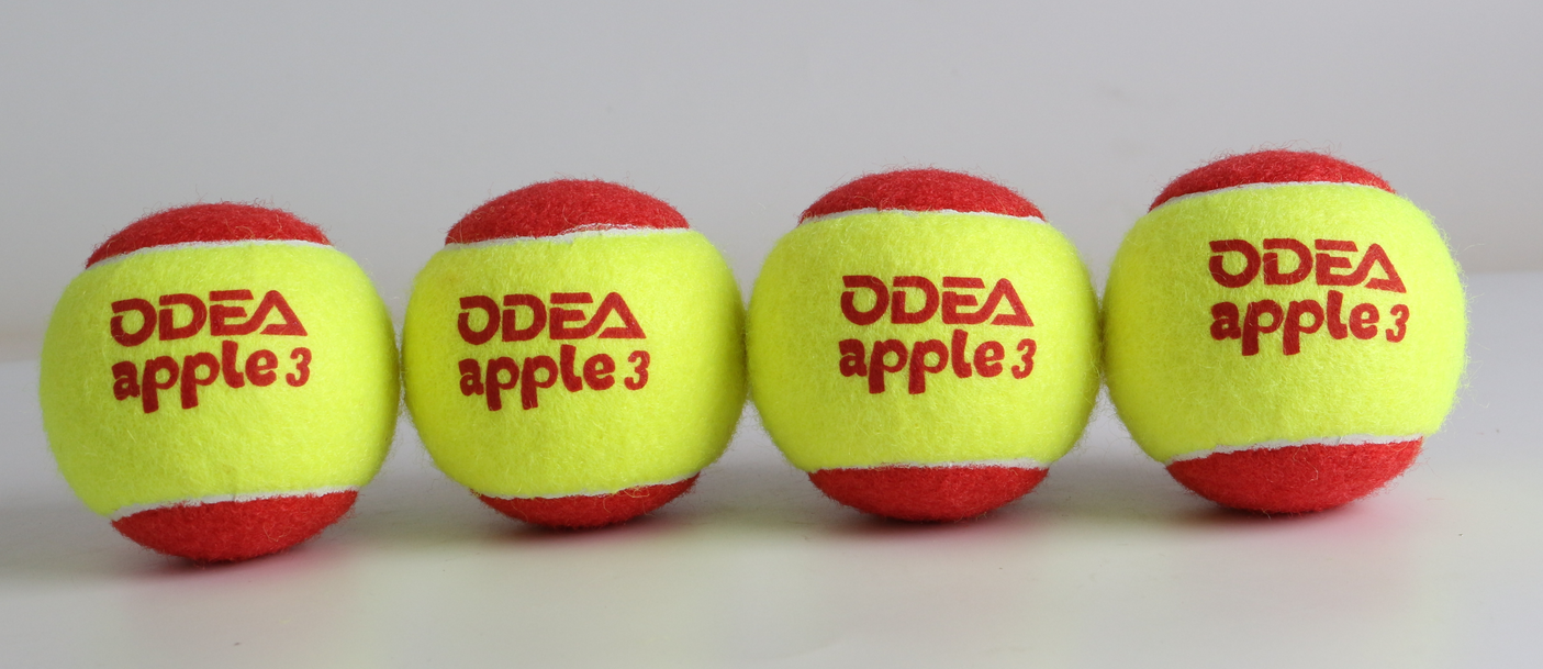 欧帝尔儿童网球    苹果球（48个球一大袋装）细节图
