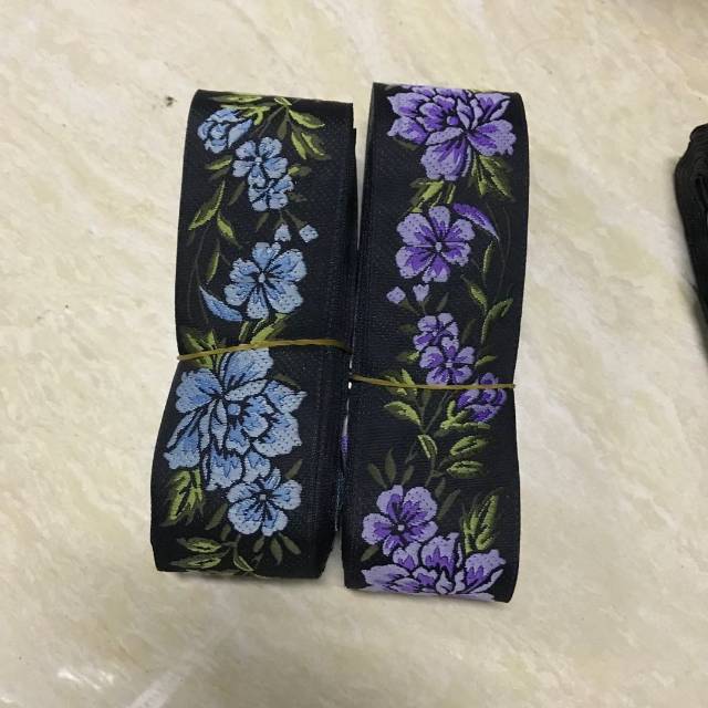 Explosive Black Embroidery Traditional Hanfu Decorative Lace Accessories Diy Production Of Ancient Clothing Accessories Lace details Picture