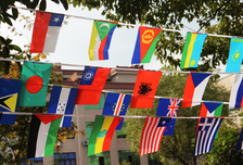亚洲杯串旗世界各国外国旗万国旗子小国旗吊旗