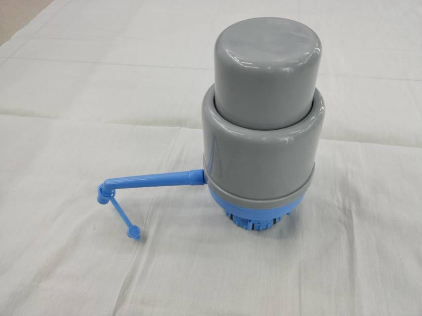 抽水器桶装水家用自动上水无线版充电便携式矿泉水桶水龙头蓝灰详情图1