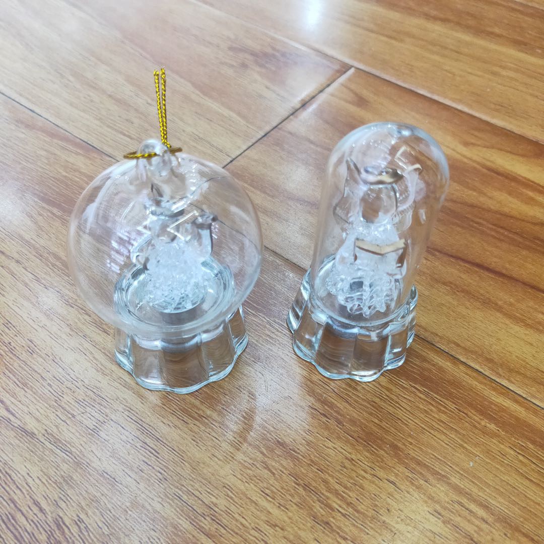 The factory sells angel model glass to decorate handicraft thumbnail