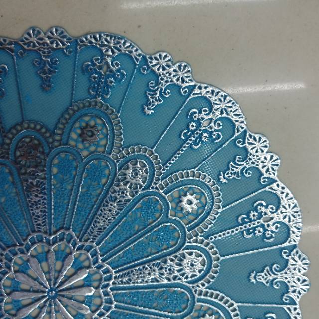 浅蓝色防滑杯垫盘子垫防滑垫产品图