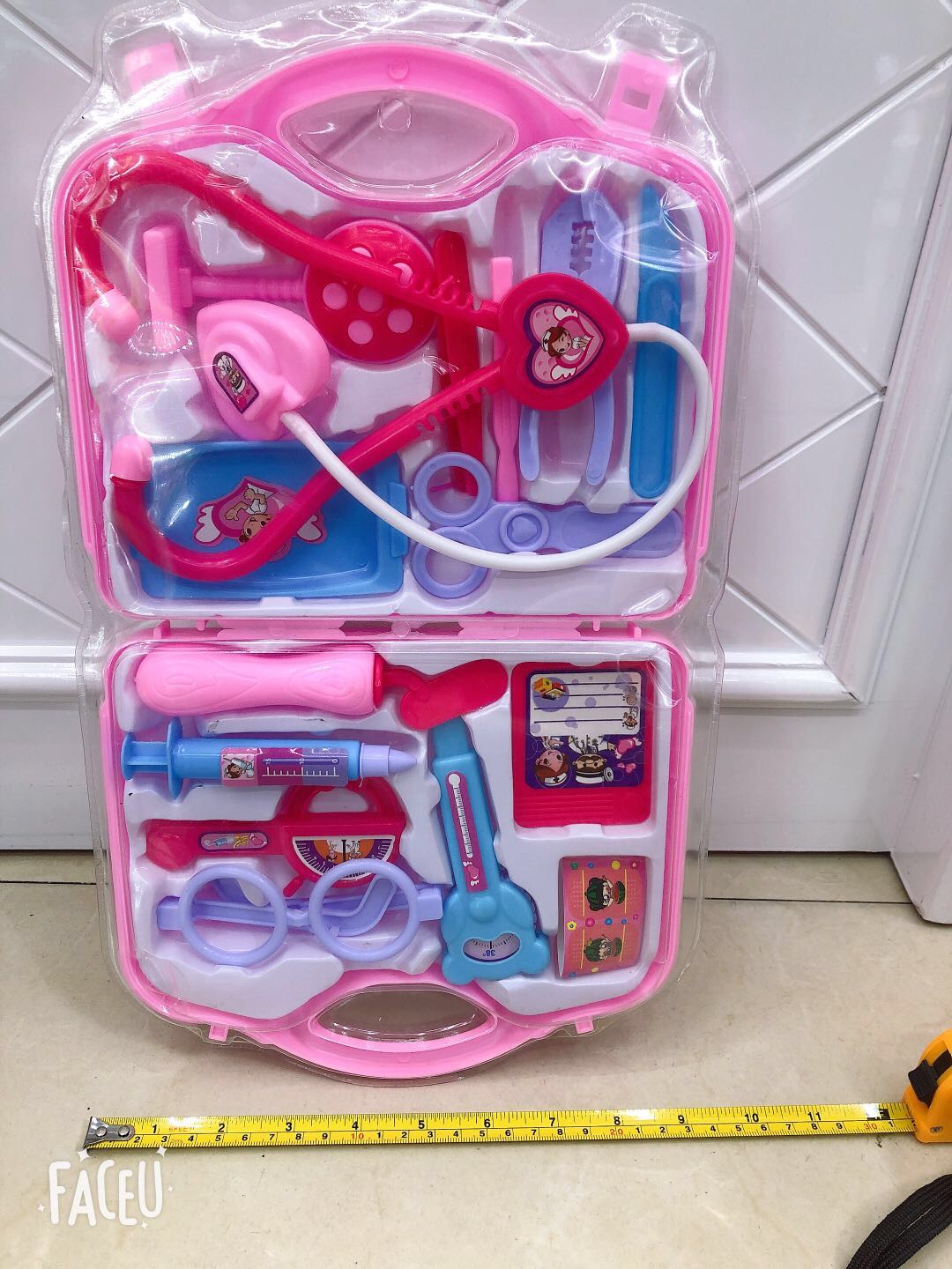Medical toys, hobbies, professions, training children, parents, interactive education series