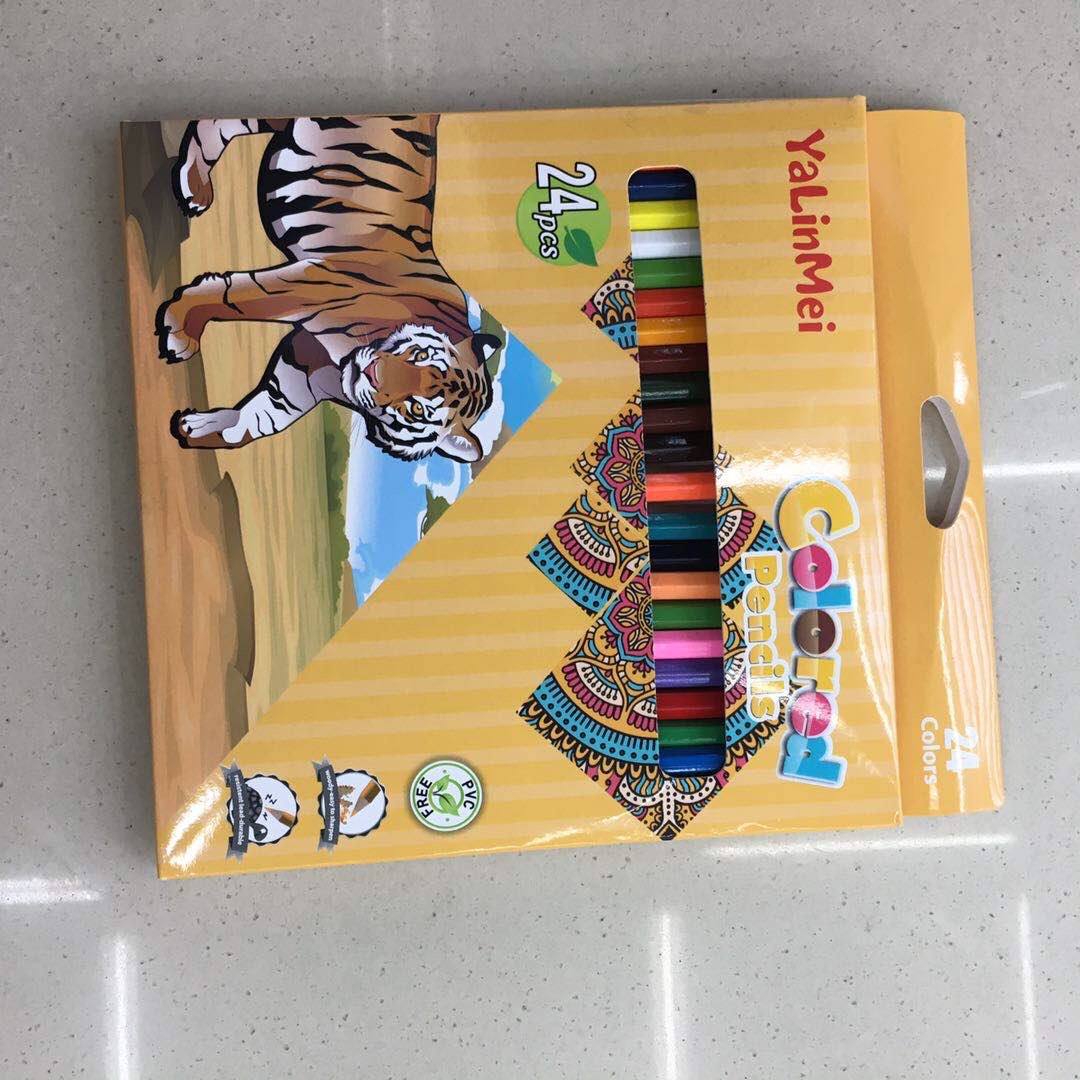Children's color pencil 24 color graffiti art painting color pencil thumbnail