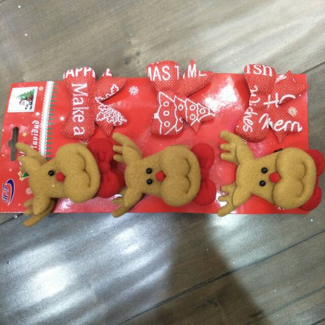 Manufacturers Direct Fabric Christmas Deer Pendant Christmas Supplies Holiday Gifts Specification drawing