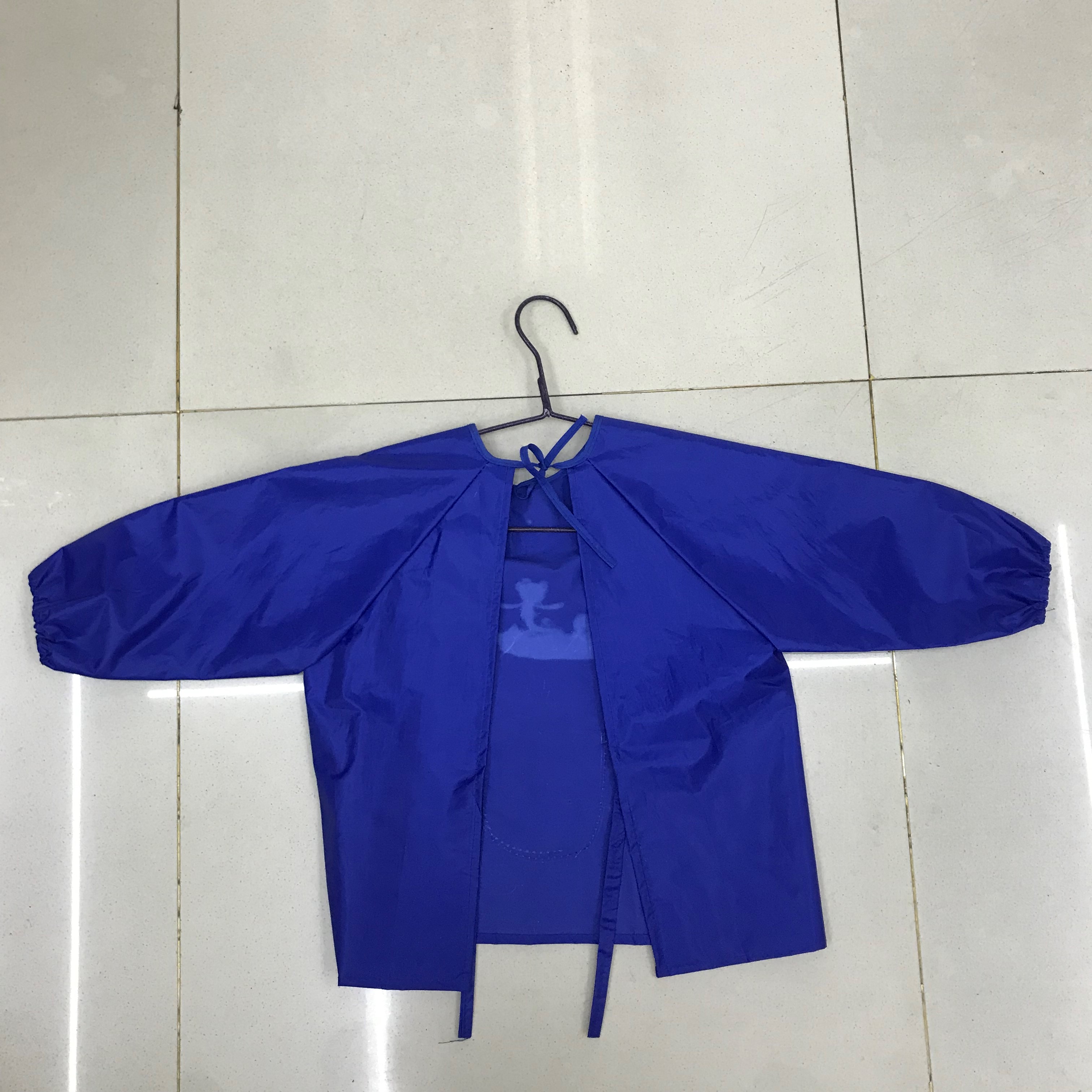 Multi-Color Painting Coat Waterproof Cover Painting Coat Long Sleeve Strap Back Strap Children's Art Bib details Picture