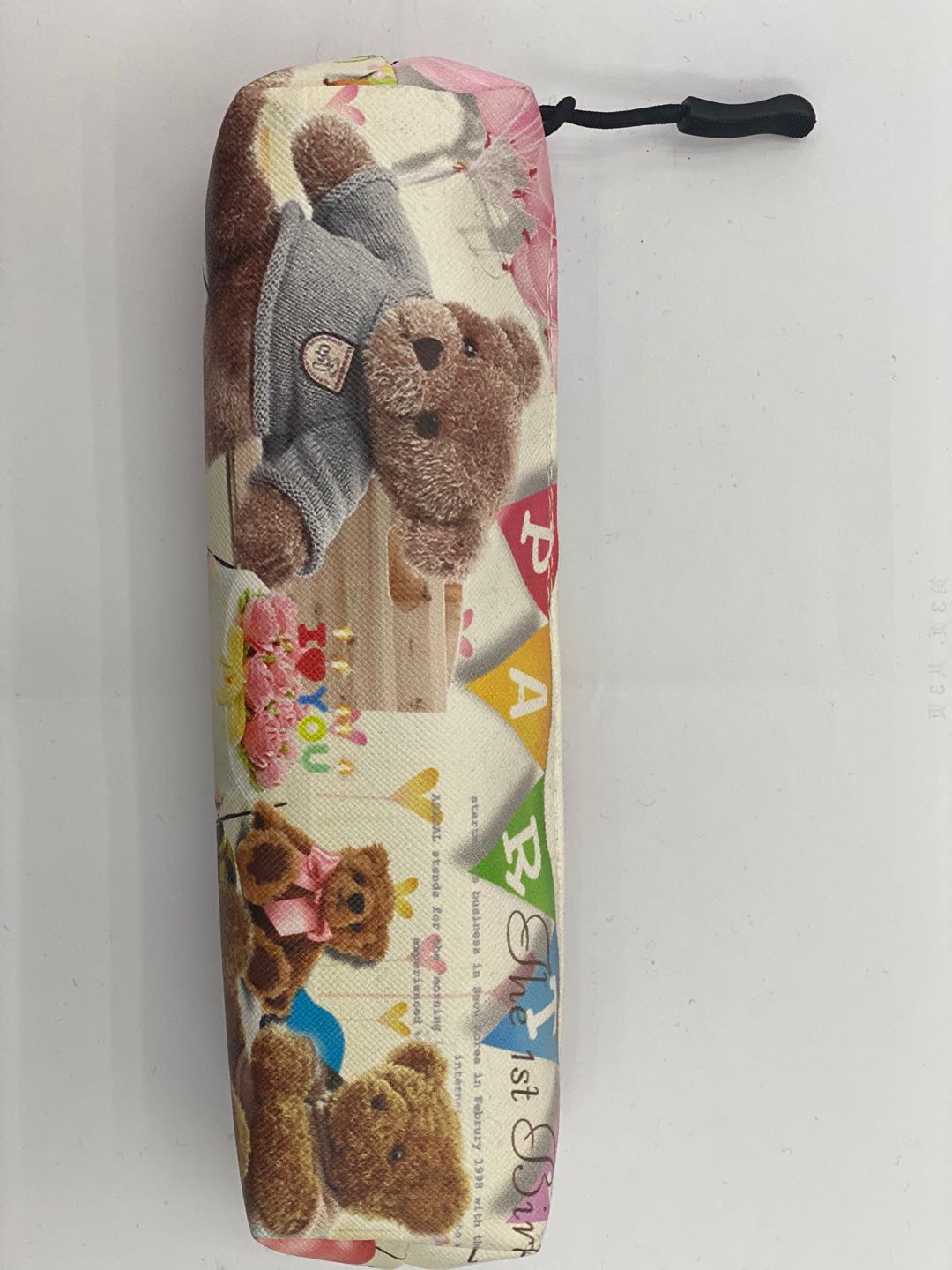 Teddy Bear Digital Square Bag Cool Cute Pencil Box Primary School Kindergarten Pencil Box Pencil Bag details Picture