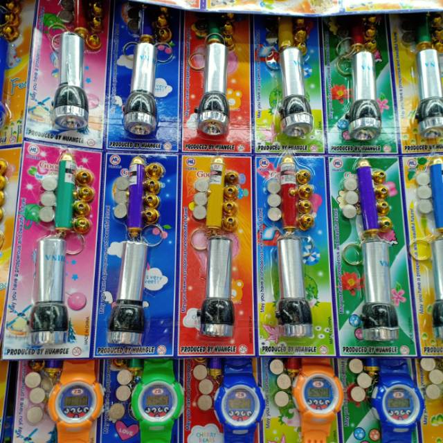Laser light with flashlight