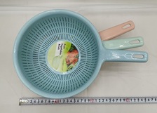 韩版创意家居炫彩加厚厨房淘米器洗米筛米淘米盆淘米蓝