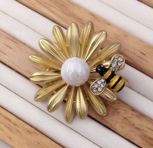 胸针/小香风胸针/滴油/别针装饰/马口铁胸章产品图