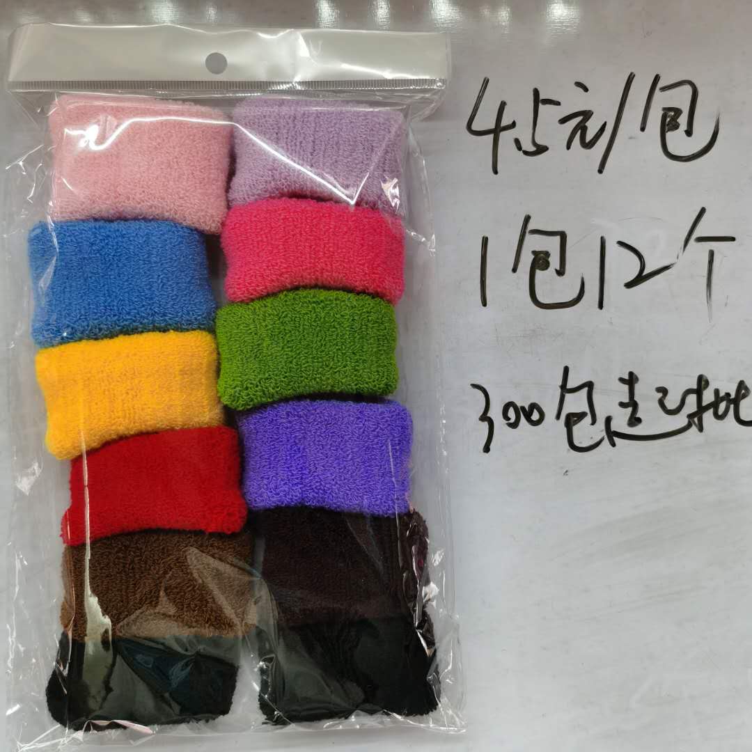 Korean-style fashionable and versatile girl hair bands, towel bands and rubber bands are selling well