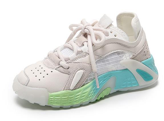 Boys' shoes 2020 Summer and Autumn new children's shoes Spring style Girls' net shoes Boys' breathable net sports shoes Dad details Picture