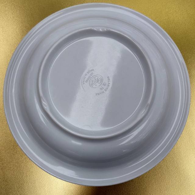 密胺白色圆盘鱼盘仿瓷火锅菜碟西餐碟快餐盘细节图