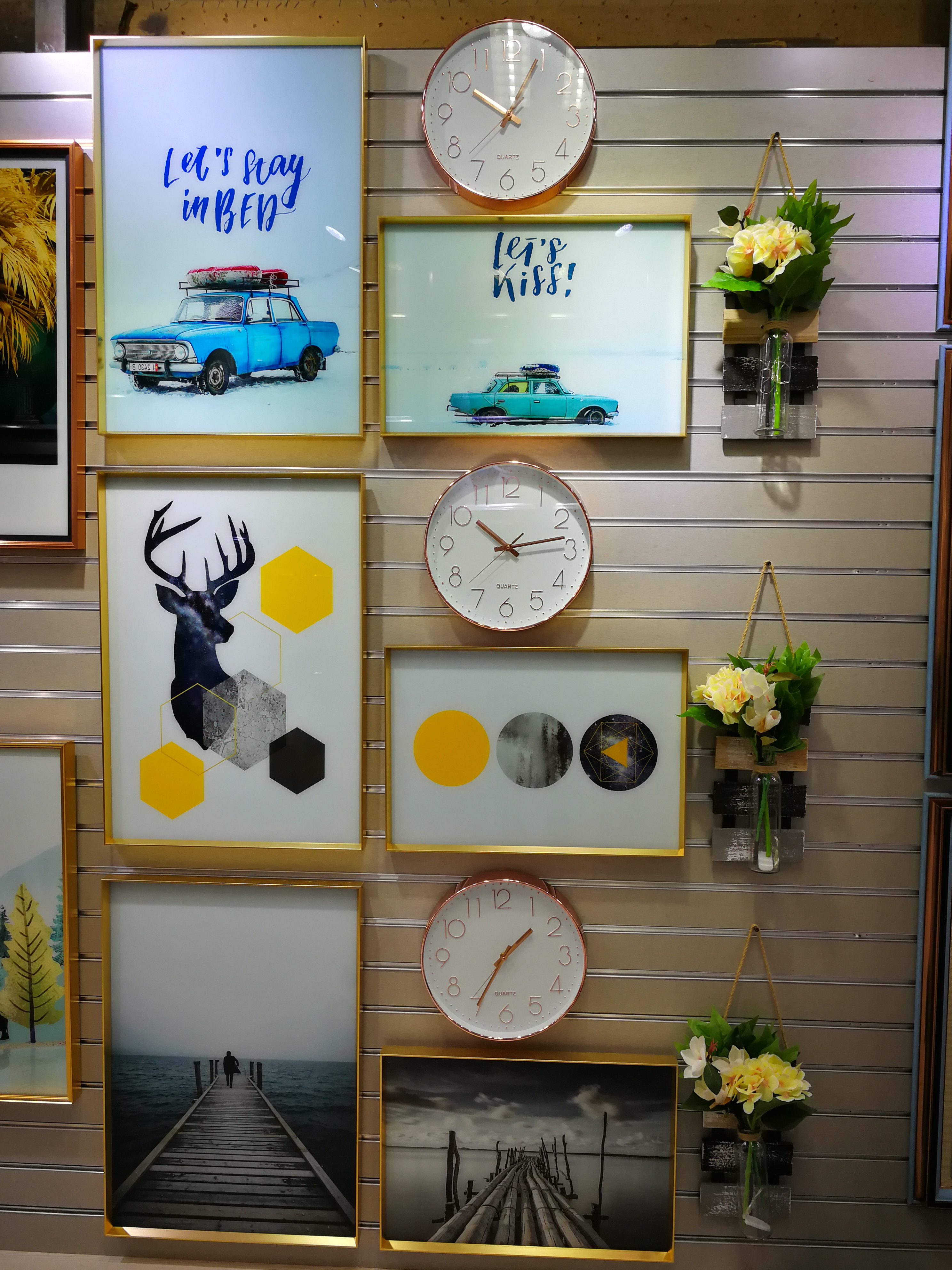 Jin Zheng Frame Painting Family Explosive Watch Combination Modern Decorative Painting full figure