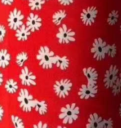 Korean Mesh Printing Brocade Spandex Is Suitable For Making Clothing Fabric Specification drawing
