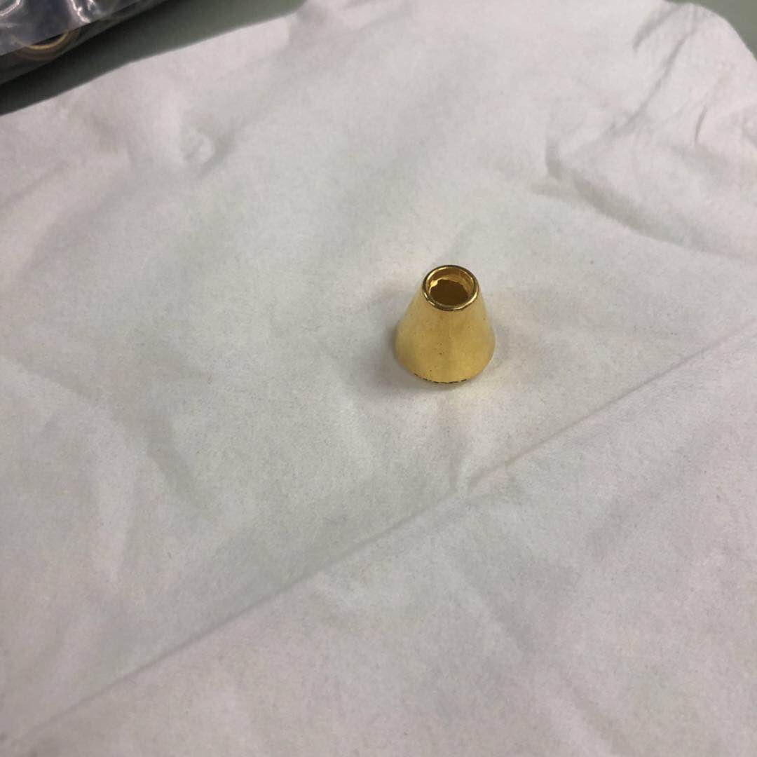 Factory direct sales of plastic gold clothing buttons