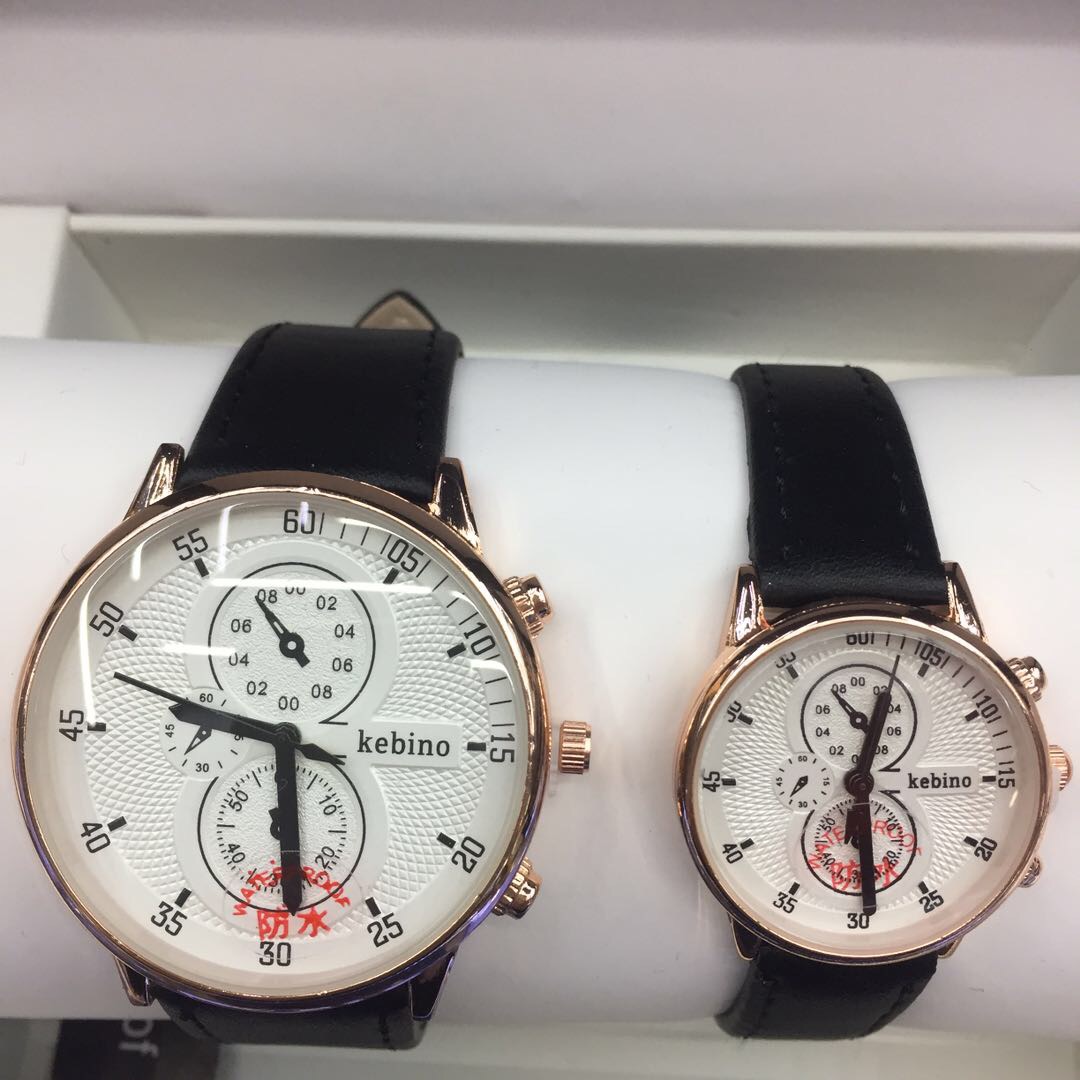 情侣手表一对韩版潮流时尚情侣表 创意防水简约学生手表男表女表图