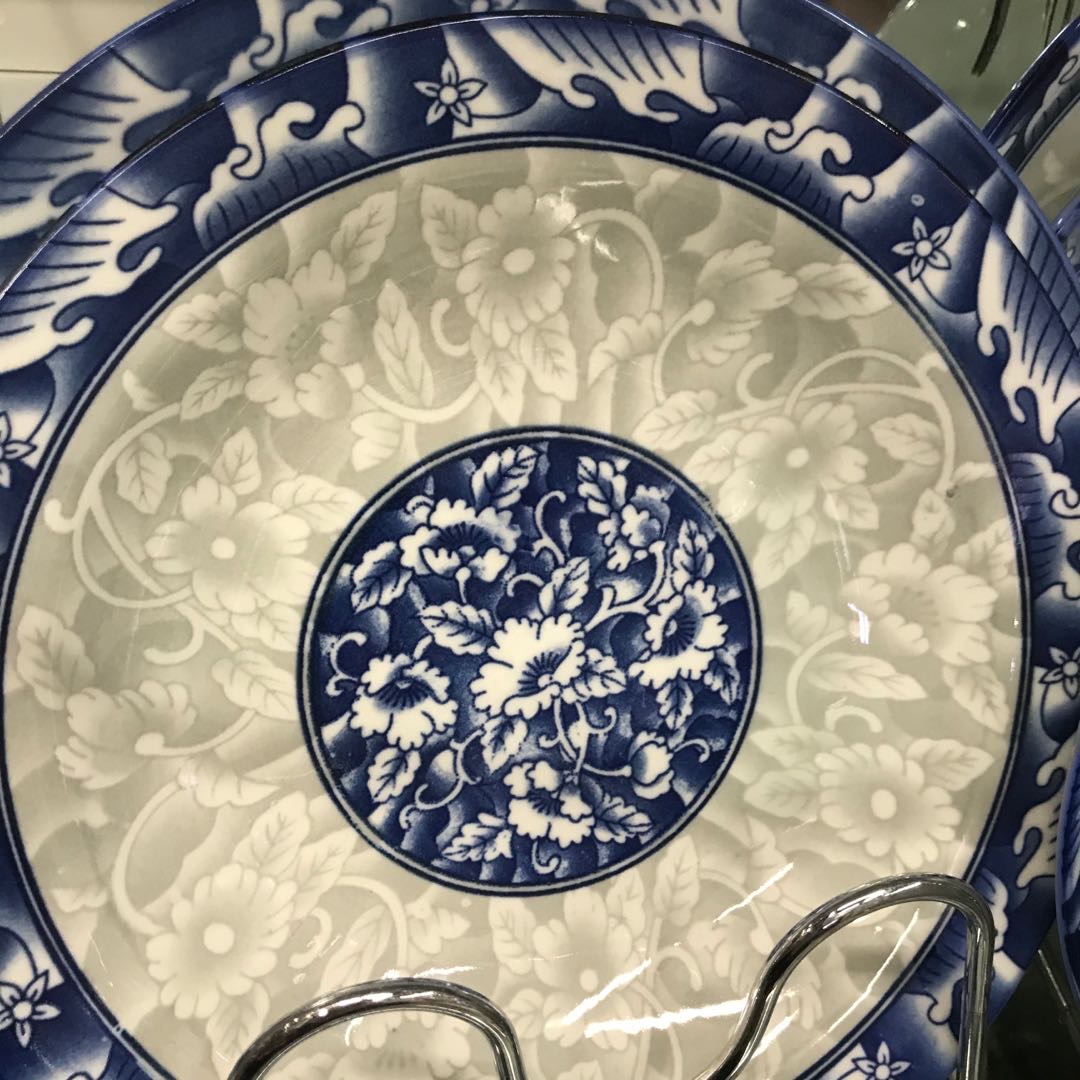 机印花盘果盘汤盘鱼盘四方盘小碟