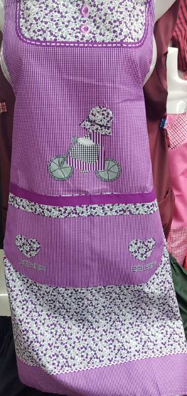 Apron Household Kitchen Attendant Cotton Overalls Women Fashion Men Waterproof And Oil Proof Waist details Picture