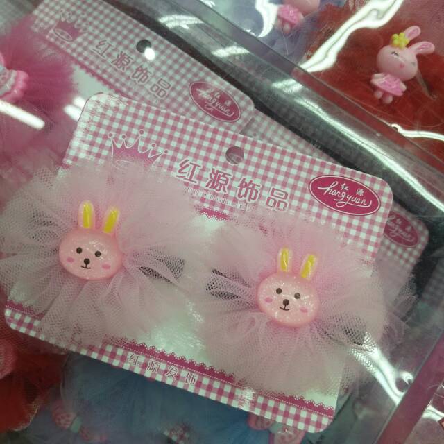 Cute cartoon pink bowknot hairpin hair band web celebrity hot style headband headwear manufacturers direct a large number of spot thumbnail