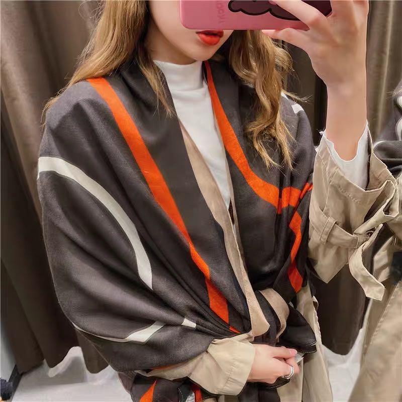 Spring And Autumn New Special Leisure Elegant Long Style Scarf Woman Specification drawing