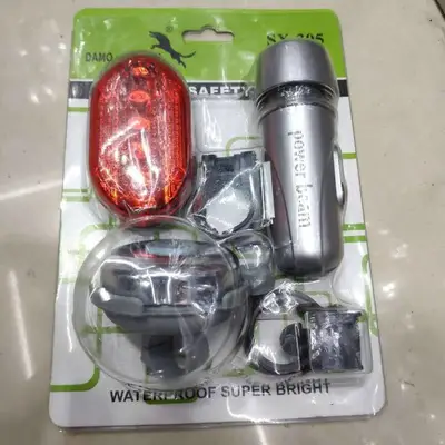 Mountain Road Bike Led Headlight Warning Light Bicycle Front And Rear Assembly Light Custom