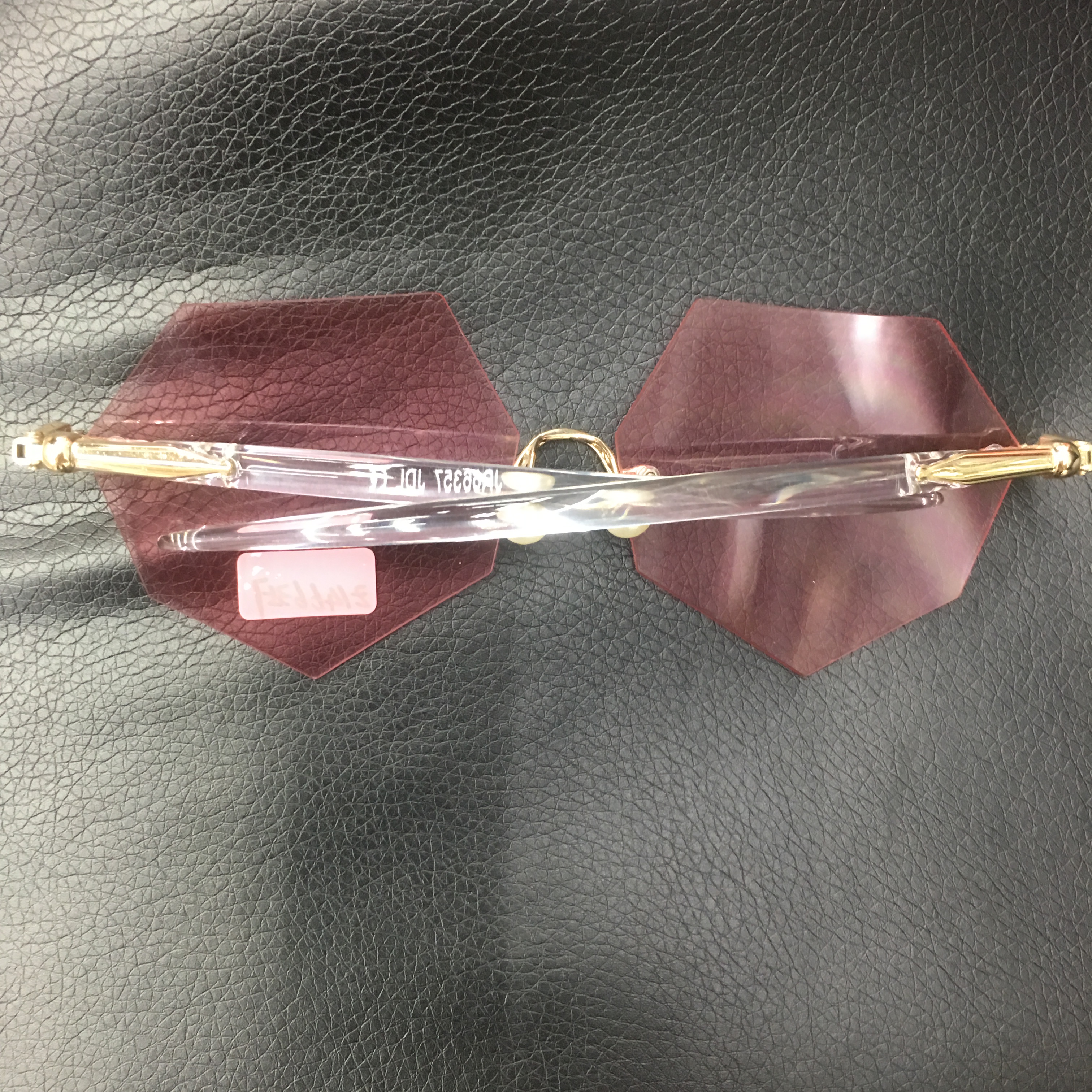 Sunglasses for women, UV protection, fashionable polarized light, round face sunglasses for women, Korean version, trendy star style, large-face glasses details Picture