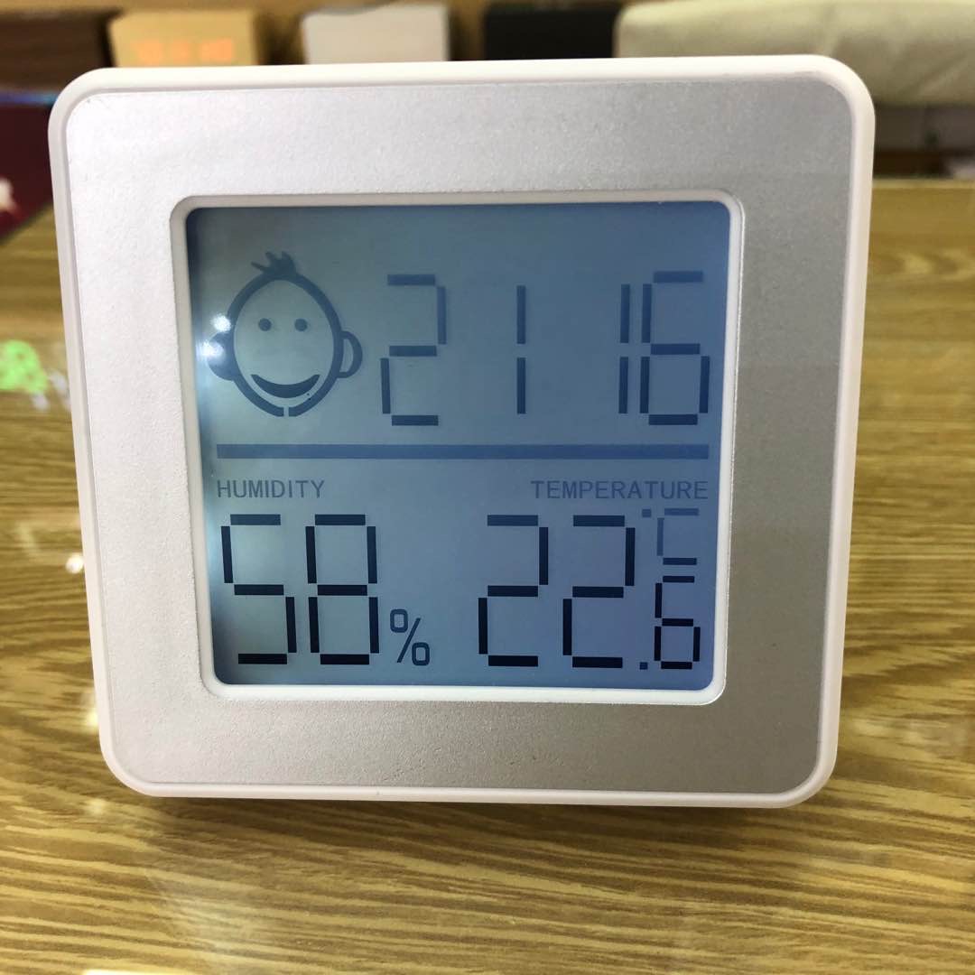 森菱电子温度计家用室内精准温湿度计高精度婴儿房干湿创意室温表详情图3