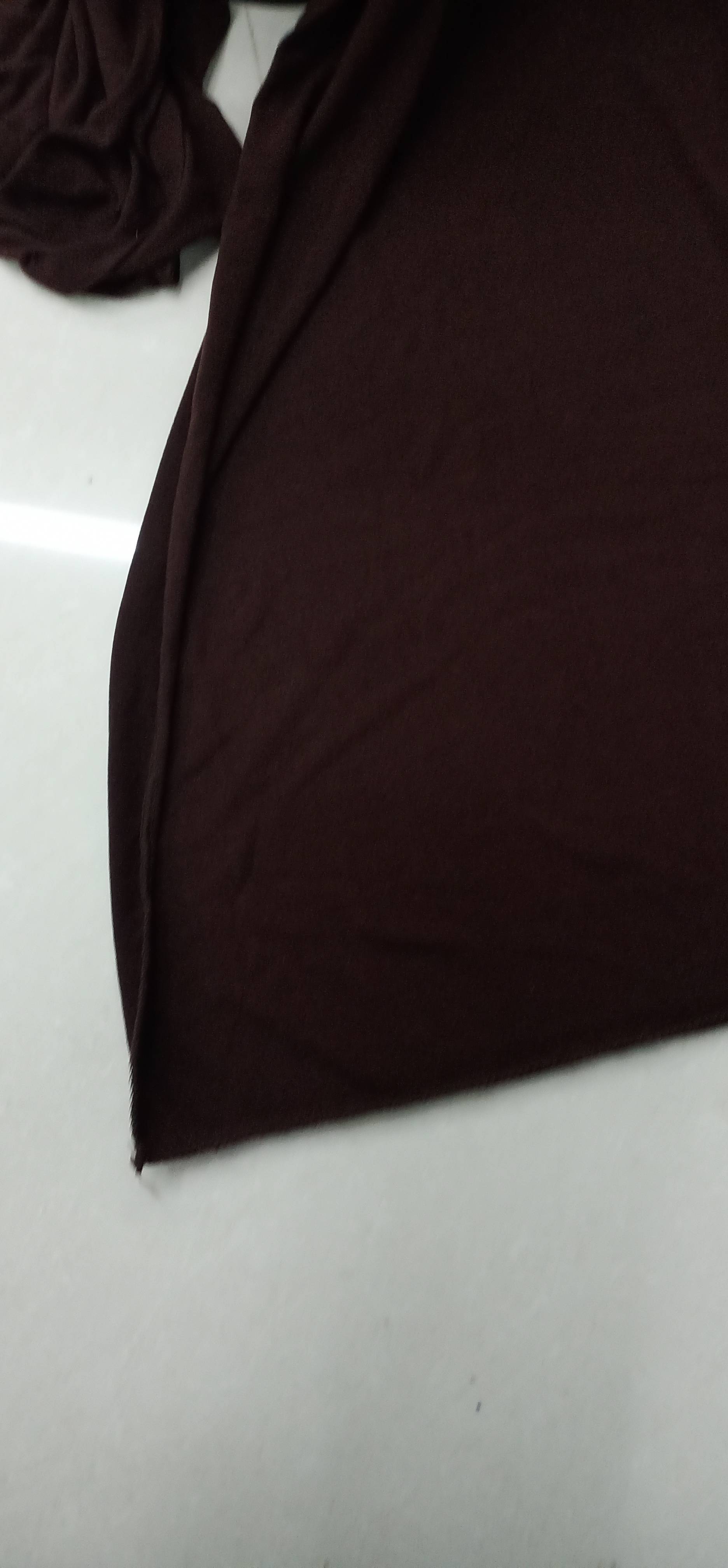 Muslim headscarf, long scarf, cotton pleated bead long scarf Specification image