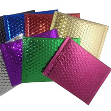 福隆塑胶包装物流包装气泡信封 铝光膜气泡信封袋信封口自粘条设计