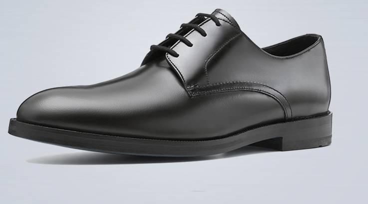 Spring New First Layer Cowhide British Style Men's Leather Shoes