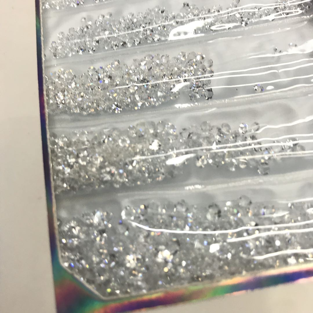 Silver Transparent Color Diamond Jewelry Nail Jewelry Magic Prism Flash Diamonds details Picture