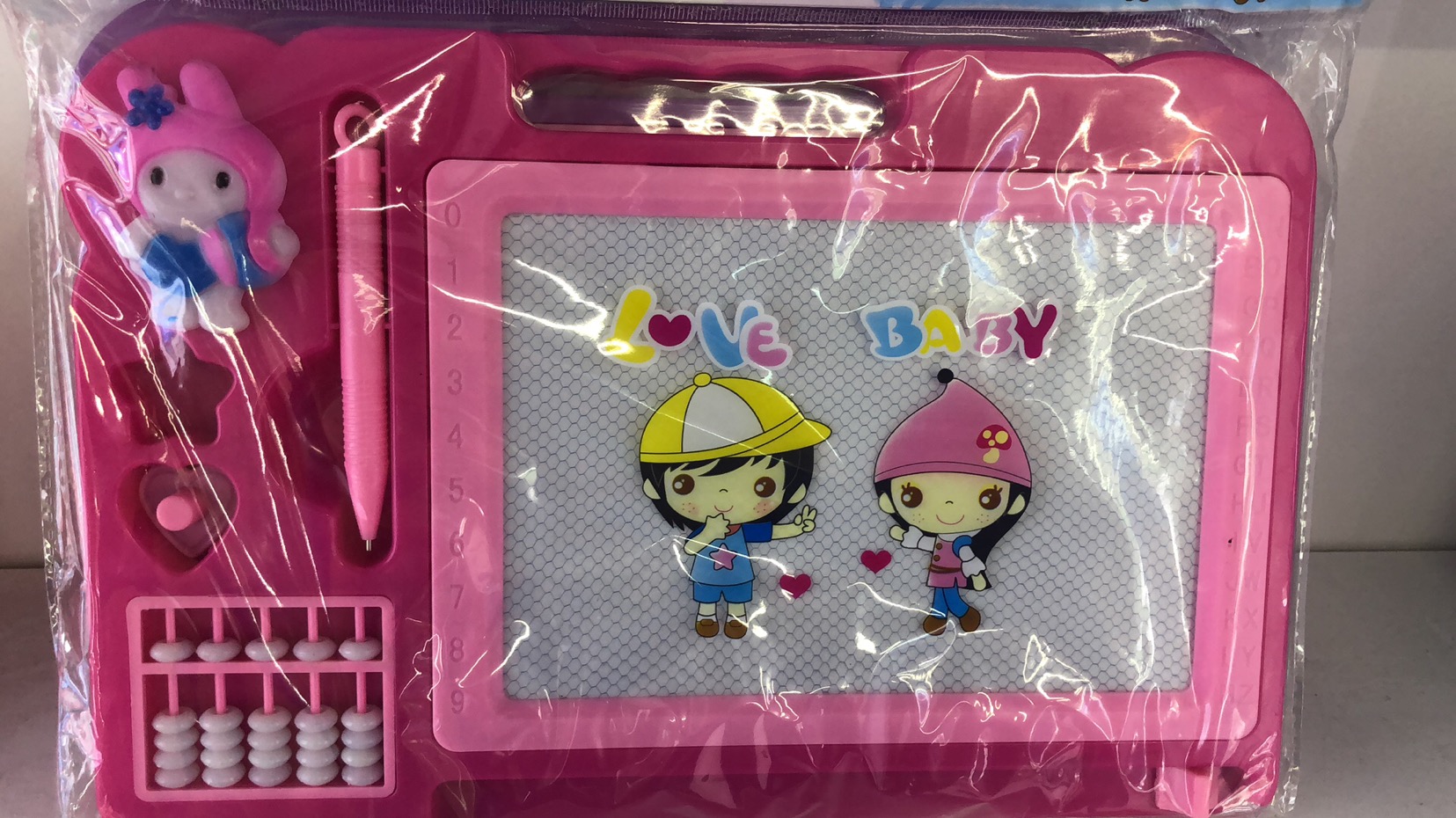 爆款画写板双面白板黑板印章图片 儿童画画板学习板详情2