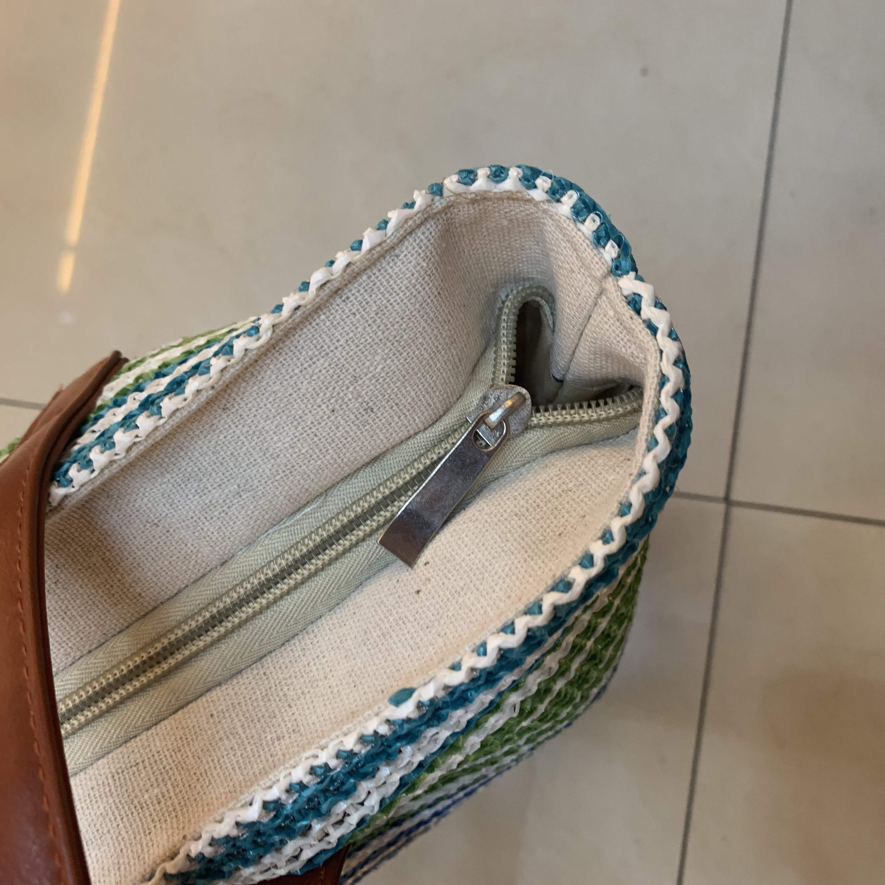 Beach Bag Youth Bag Carrying Cloth Bag Going Out Space Mommy Bag Straw Bag Female Hook Hook New Canvas Bag Specification drawing