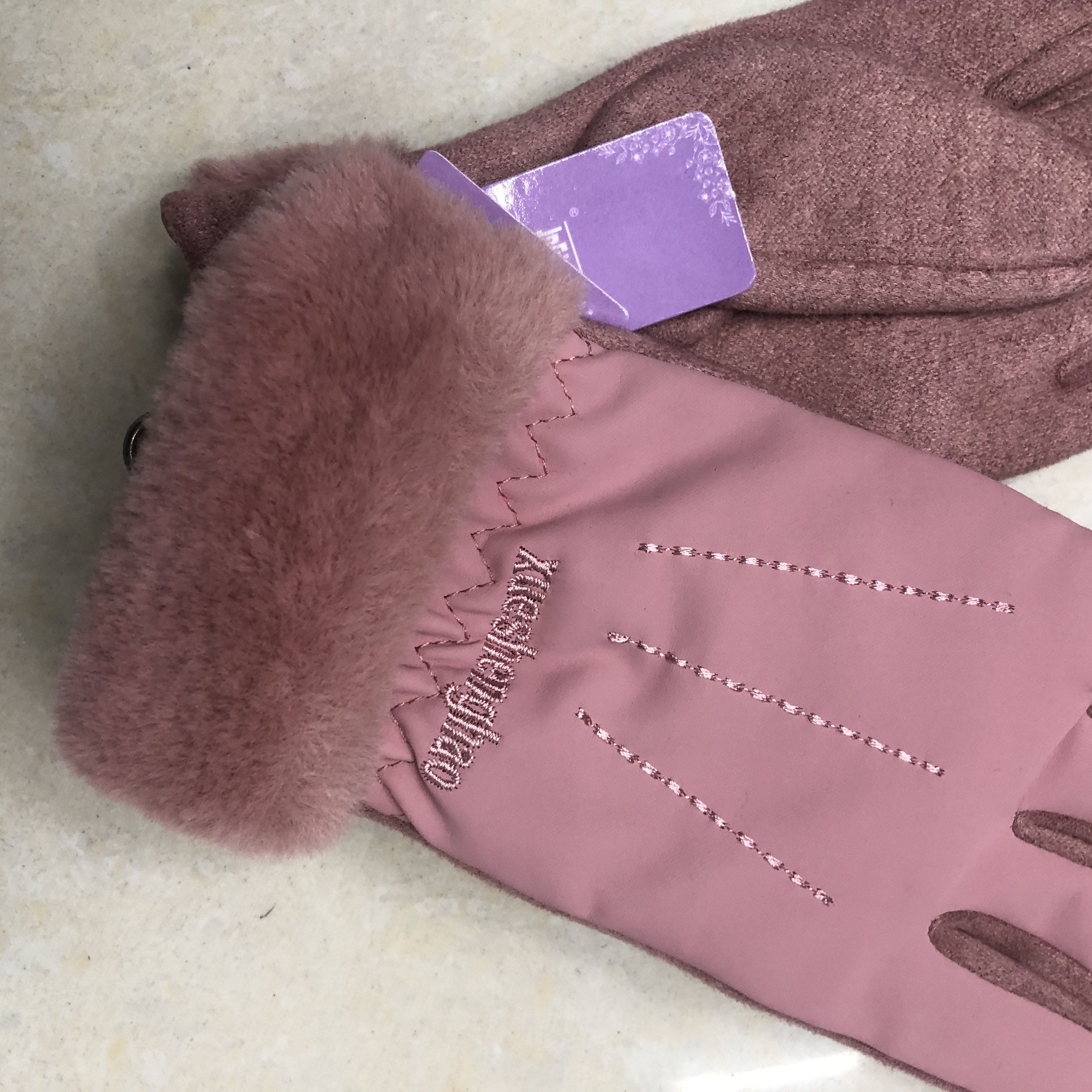 Outdoor Gloves All Refers To Sports Mountaineering Skiing, Non-Slip, Windproof Woman, Waterproof, Warm And Cold, Fleece Fishing Woman details Picture