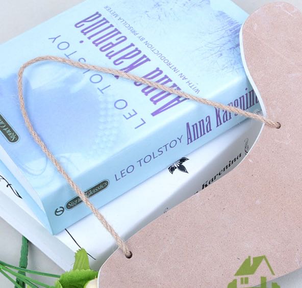 厂家直销创意复古手工木制装饰挂件：宠物挂牌细节图