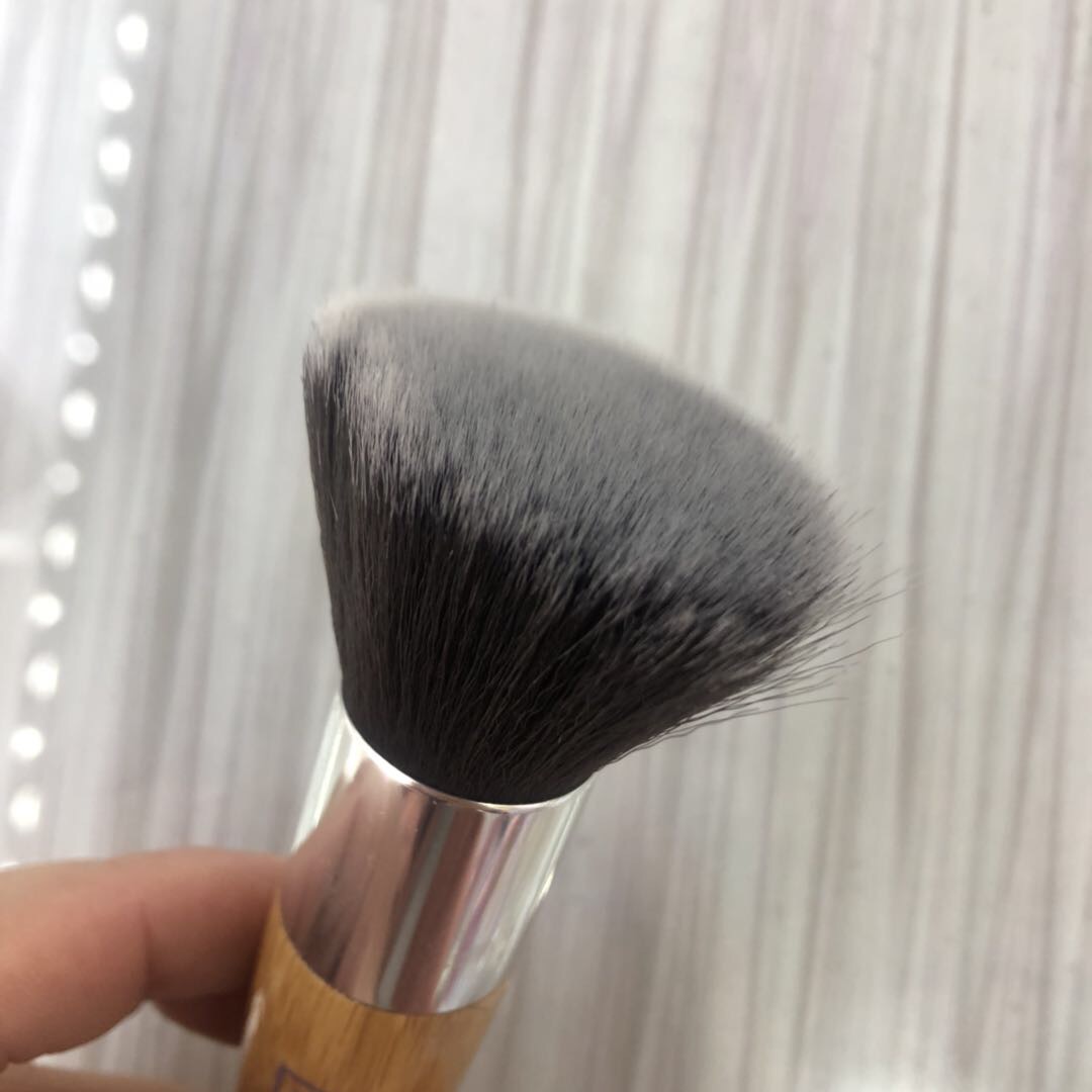 Single Bamboo Makeup Brush Bamboo Handle Makeup Brush Manufacturers Direct Supply Beauty Tools Specification drawing