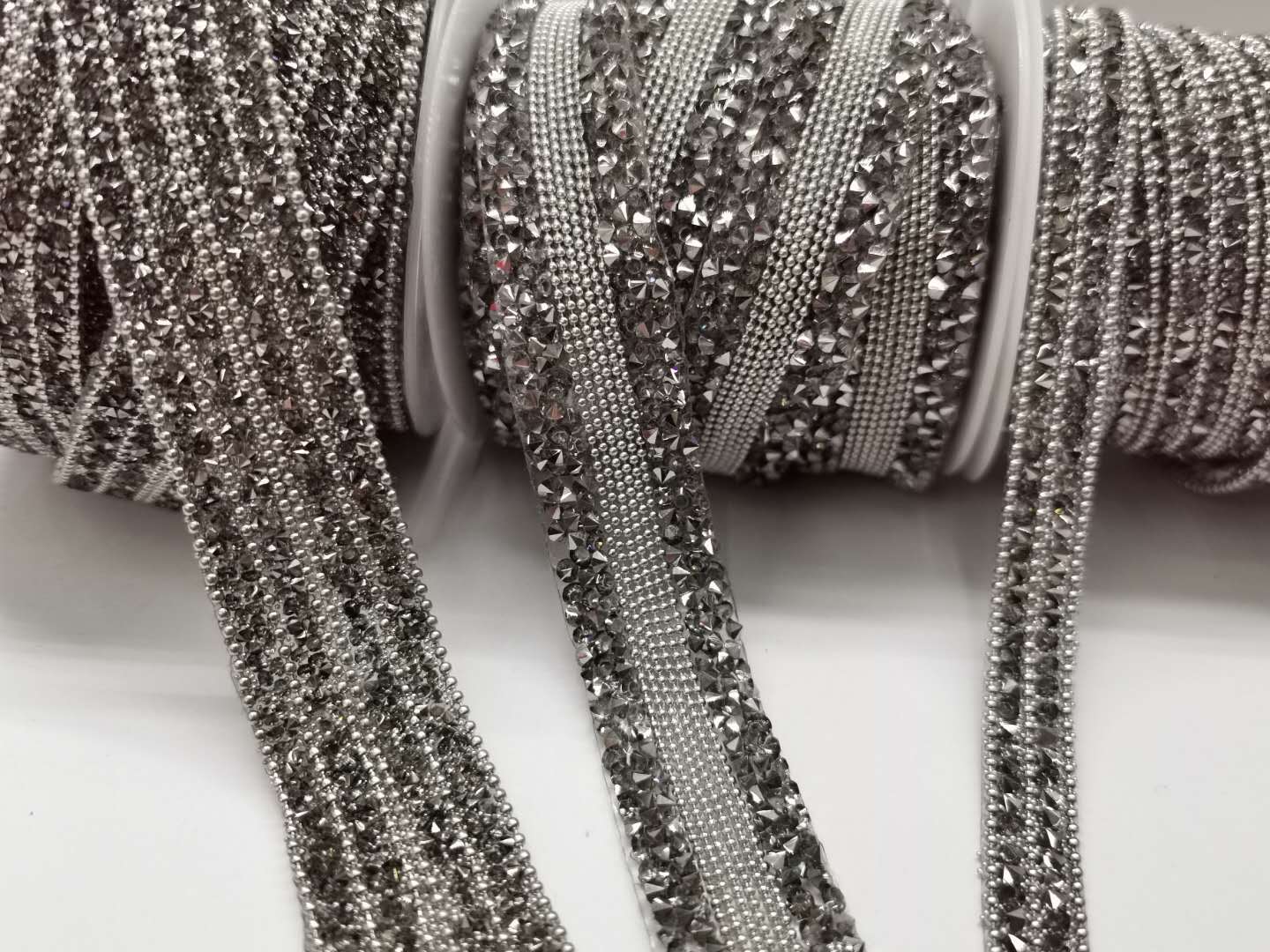 线珠水钻码链电镀金属爪链饰品配件DIY手工饰品图