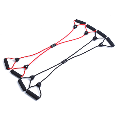 X型拉力绳拉力带弹力绳拉力器家用健身器材