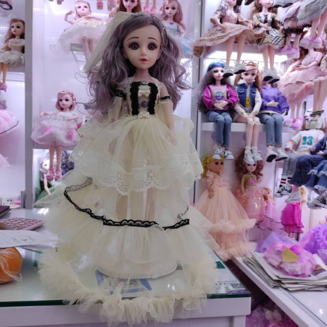 Factory direct simulation doll doll cute doll Barbie doll change delicate