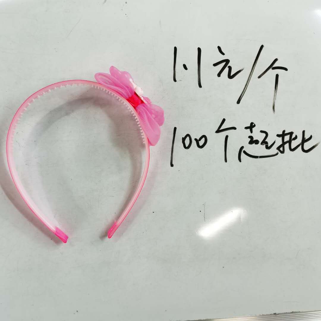 儿童可爱小兔子发夹蝴蝶结小女孩公主发箍