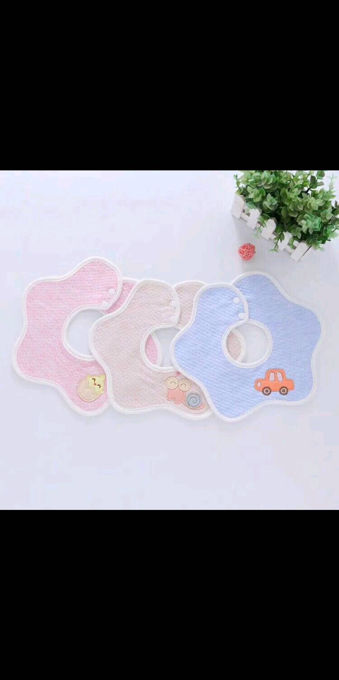 Baby Saliva Towel 360 Degrees Rotating Bib Waterproof Bib Autumn Winter Korean Version Of Foreign Style Scarf Pure Cotton Specification drawing