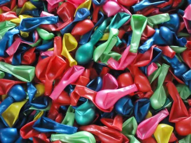 Children's toy multicolor latex balloon birthday party wedding beads balloon thumbnail