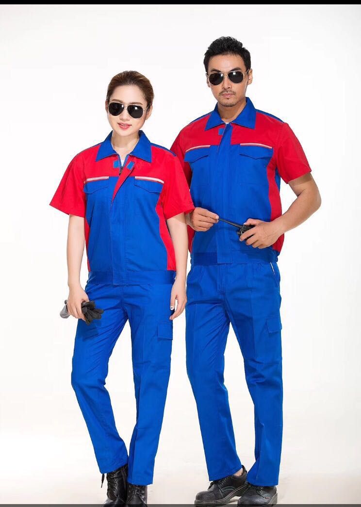工厂定制上衣劳动劳保服男士简约工作服劳保服细节图